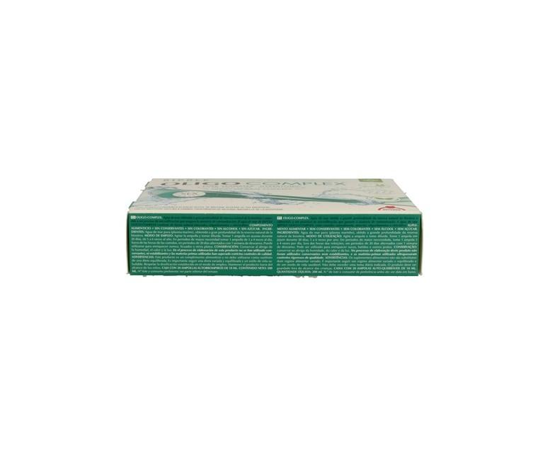 Bipole Oligocomplex 20 ampollas Intersa
