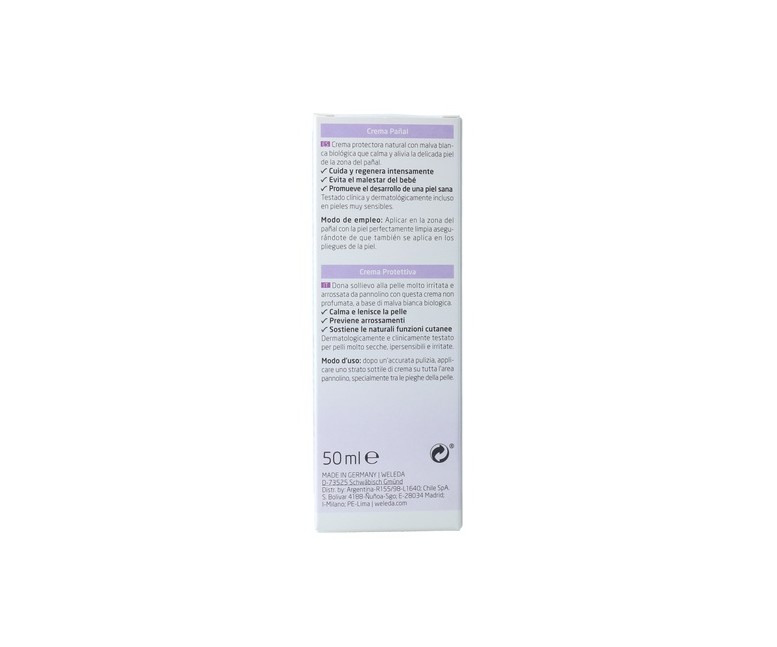 Crema De Pañal Malva Blanca 50 ml Weleda