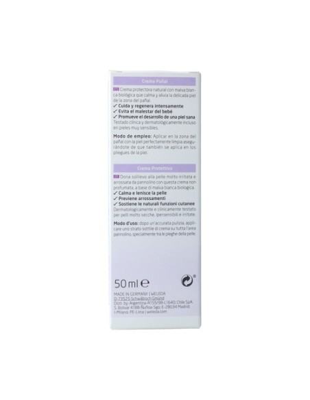 Crema De Pañal Malva Blanca 50 ml Weleda