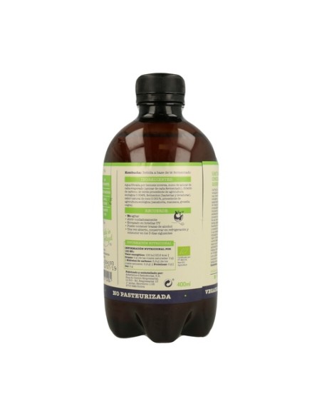 Bebida Kombucha Té Coco Bio 400 ml (Coco) Captain Kombucha