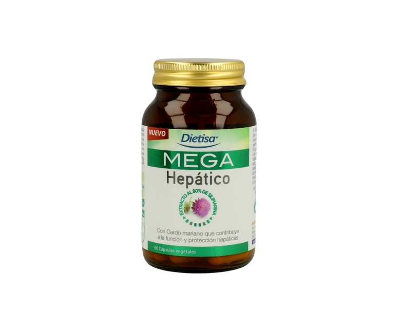 Mega Hepático 60 cápsulas Dietisa