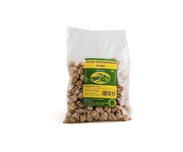 Soja texturizada gruesa 250 g Sorribas