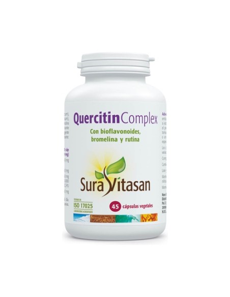 Quercitin complex 45 cápsulas de 600mg Sura Vitasan