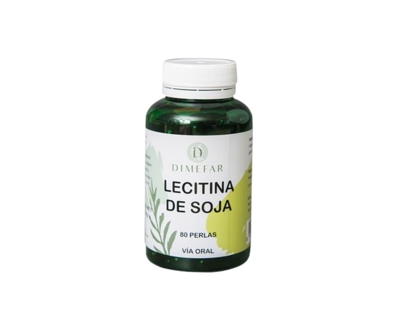 Lecitina de soja 80 perlas Dimefar