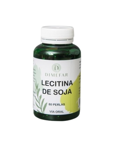 Lecitina de soja 80 perlas Dimefar
