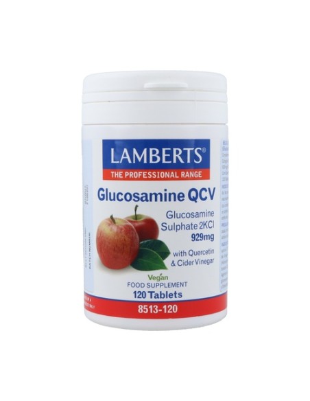 Glucosamina QCV 120 tabletas de 929mg Lamberts