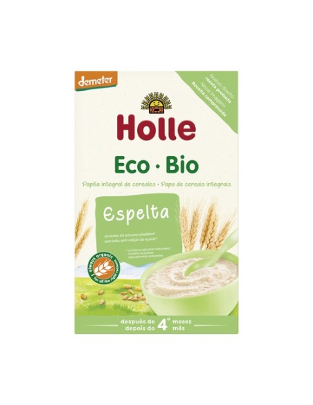 Papilla de espelta Bio 4m+ 250 g de polvo Holle