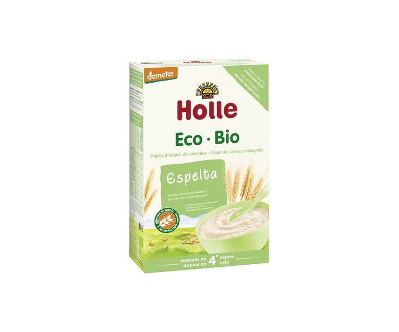 Papilla de espelta Bio 4m+ 250 g de polvo Holle