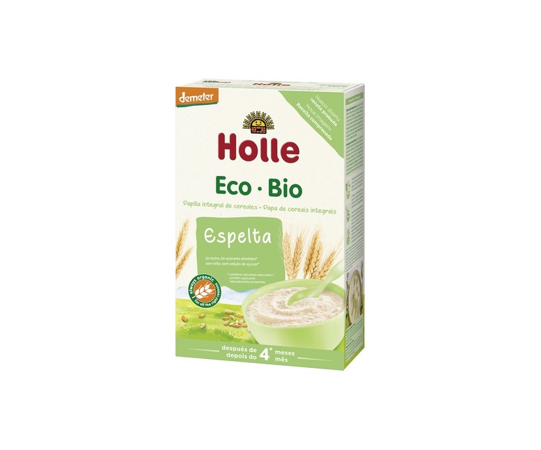 Papilla de espelta Bio 4m+ 250 g de polvo Holle