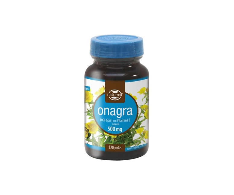 Onagra 120 perlas de 500mg Naturmil