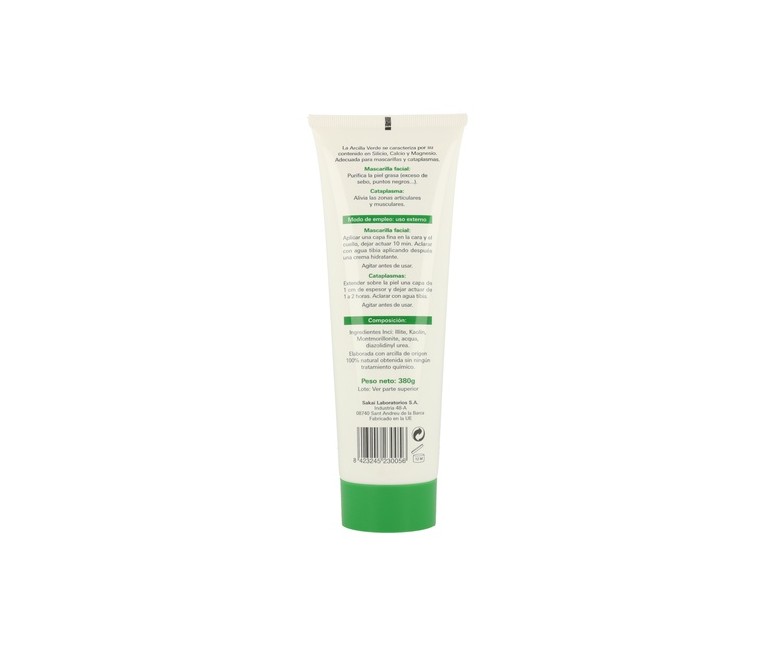 Arcilla Verde Tubo 380 g Sakai