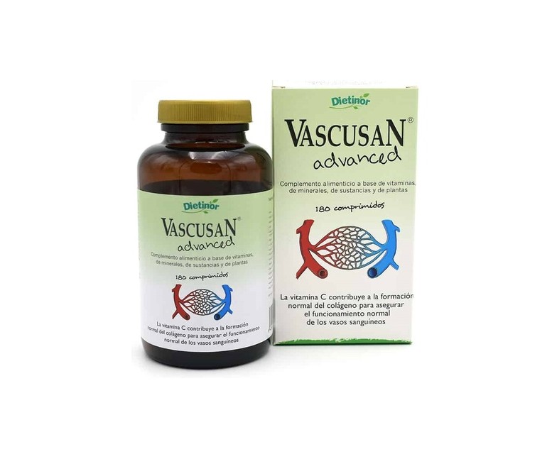 Vascusan advanced bienestar circulatorio 180 comprimidos Naturemost