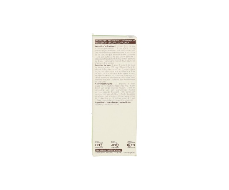 Citronela De Java Aceite Esencial 10 ml de aceite esencial Pranarom