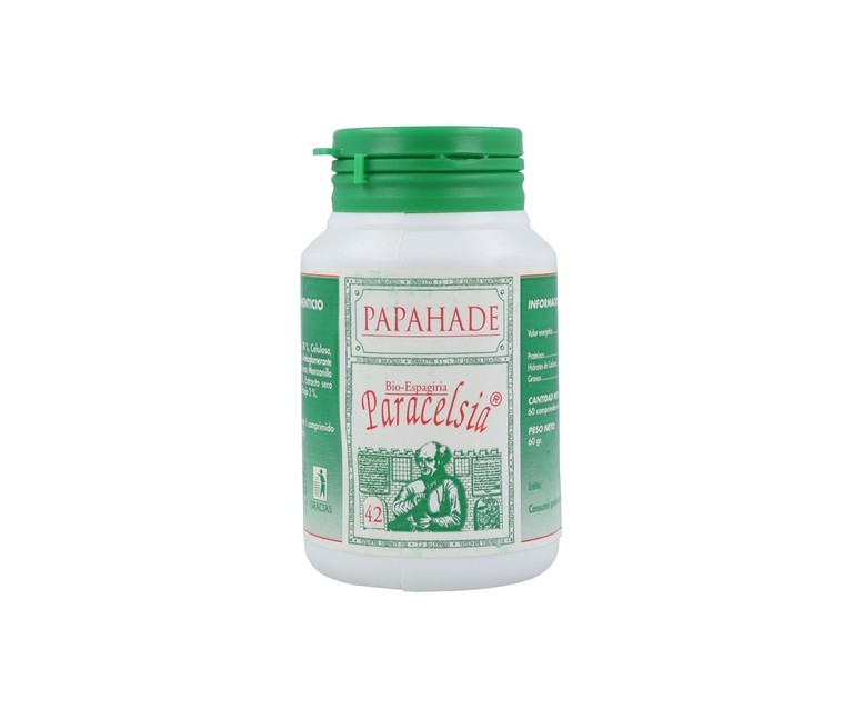 Paracelsia 42 Papahade 60 comprimidos de 1000mg Paracelsia