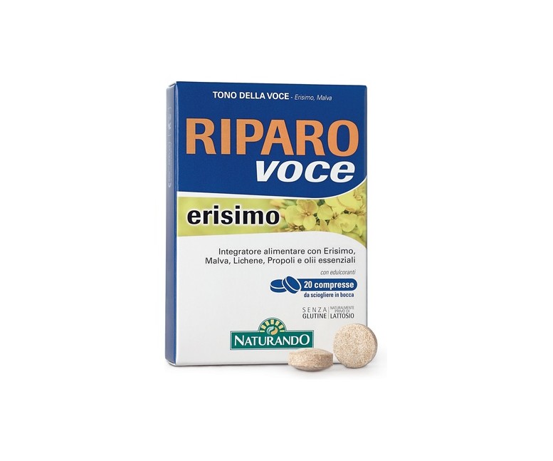Riparo voce erisimo tono de la voz 20 comprimidos masticables Naturando