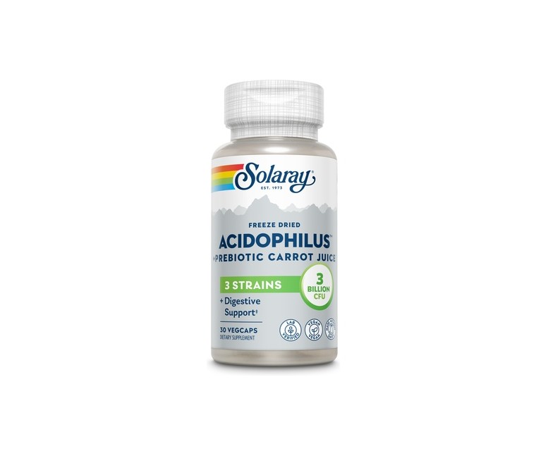 Acidophilus 30 cápsulas vegetales Solaray