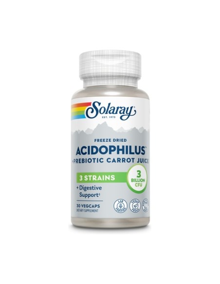 Acidophilus 30 cápsulas vegetales Solaray