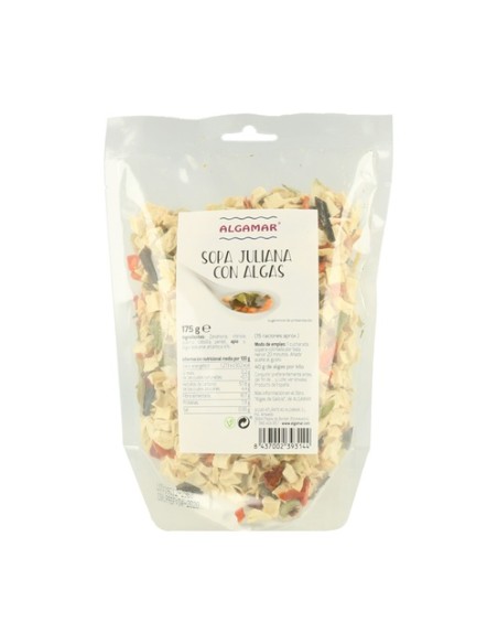 Sopa Juliana con Algas 175 g Algamar