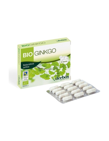 Bio Ginkgo 30 cápsulas Derbós