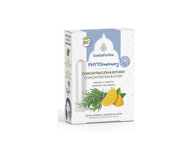 Phyto Memory 5 ml + Stick Inhaladores 5 ml + 2 stick Esential Aroms