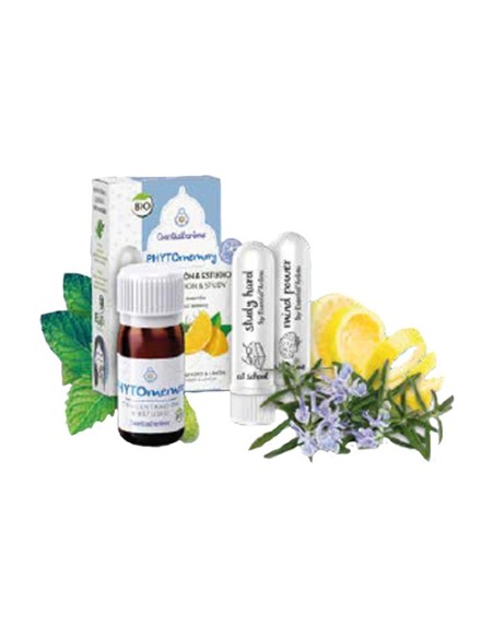 Phyto Memory 5 ml + Stick Inhaladores 5 ml + 2 stick Esential Aroms