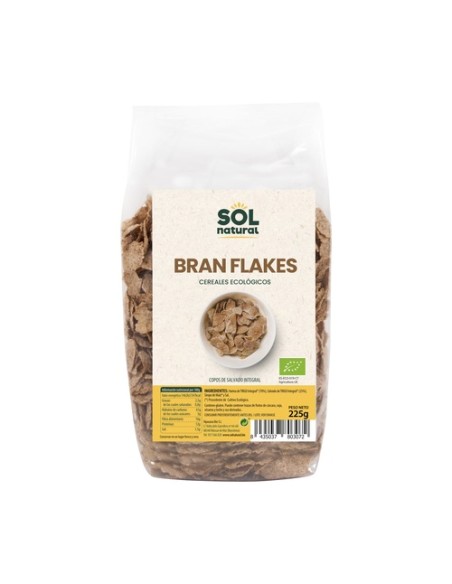 Cereales bran flakes con salvado Bio 225 g Sol Natural
