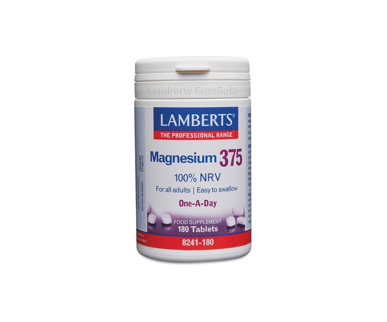 Magnesio 375 180 cápsulas Lamberts