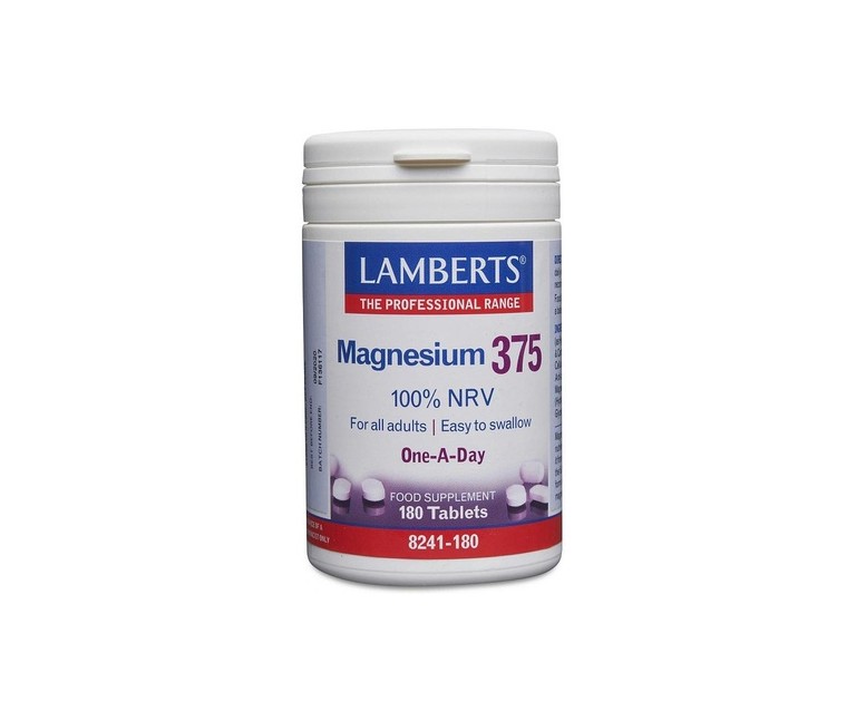 Magnesio 375 180 cápsulas Lamberts