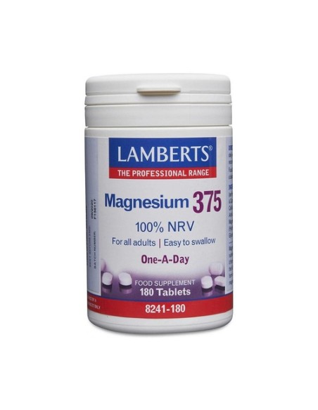 Magnesio 375 180 cápsulas Lamberts