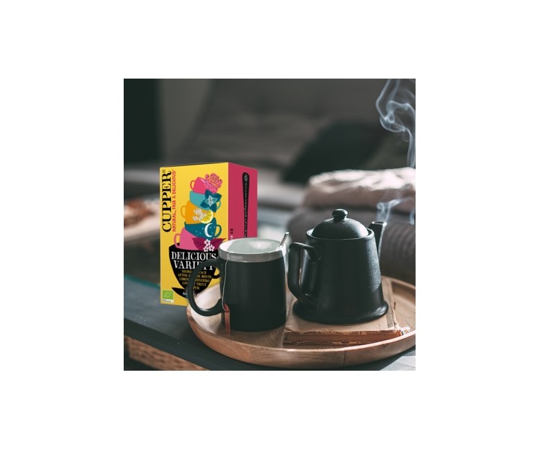 Pack delicioso infusión Bio 20 bolsitas infusoras Cupper