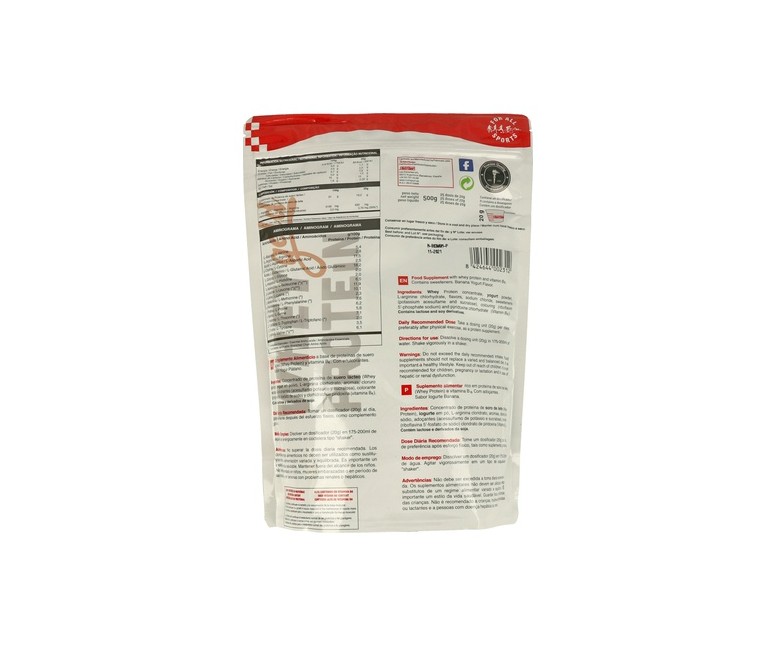 Whey Gold Protein Yogur-Plátano 500 g Nutrisport