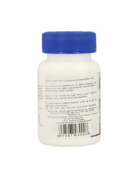 Pedi Active Masticable 60 comprimidos Natures Plus