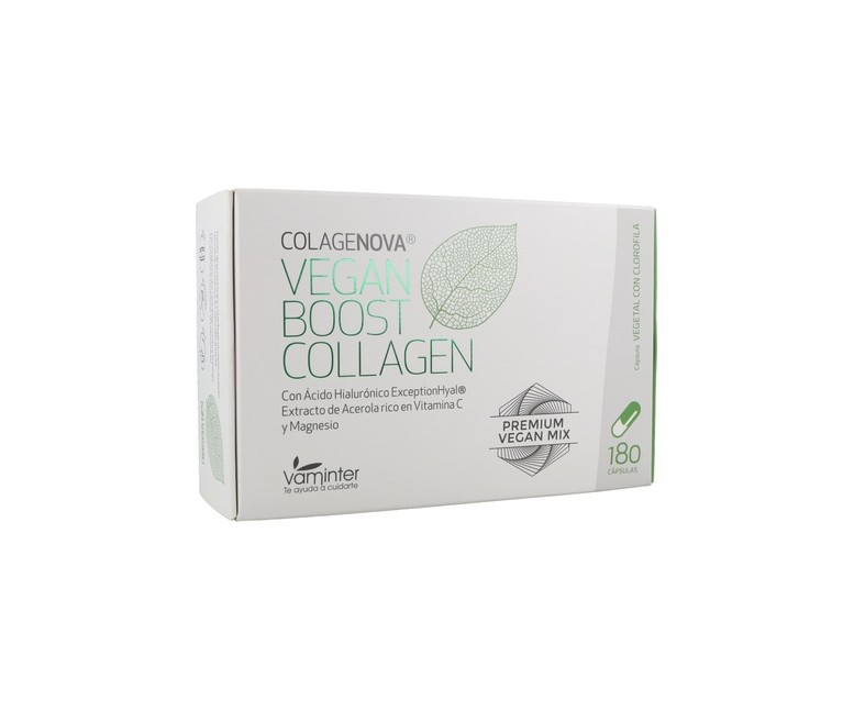Colagenova vegan boost colágeno vegetal 180 cápsulas Vaminter