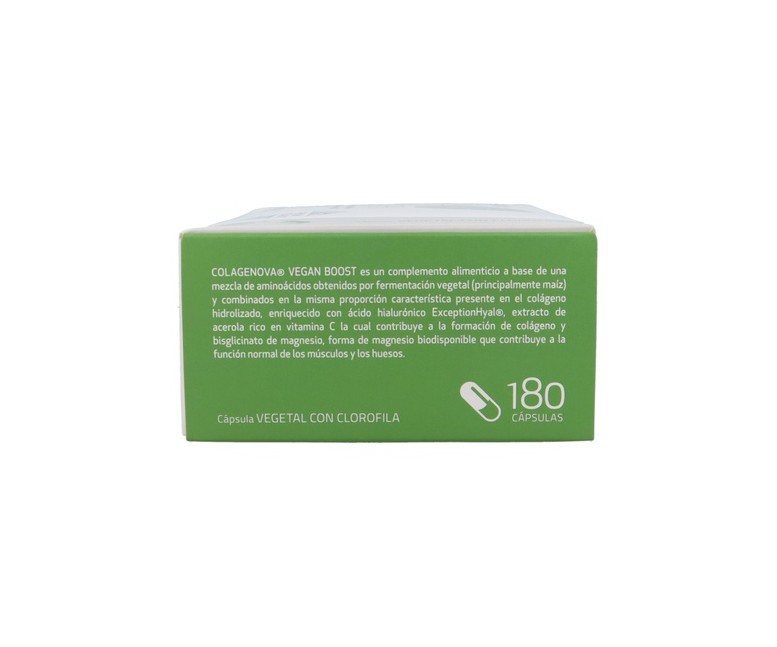 Colagenova vegan boost colágeno vegetal 180 cápsulas Vaminter