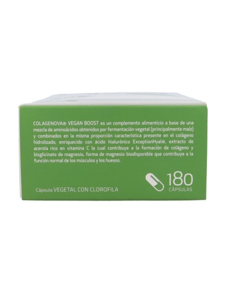 Colagenova vegan boost colágeno vegetal 180 cápsulas Vaminter
