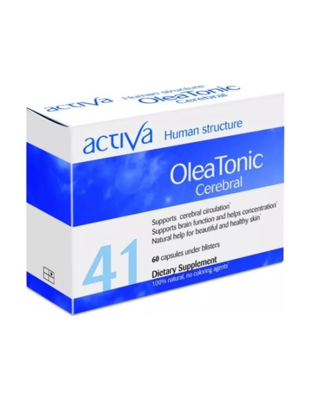 Oleatonic cerebral 60 cápsulas vegetales Activa