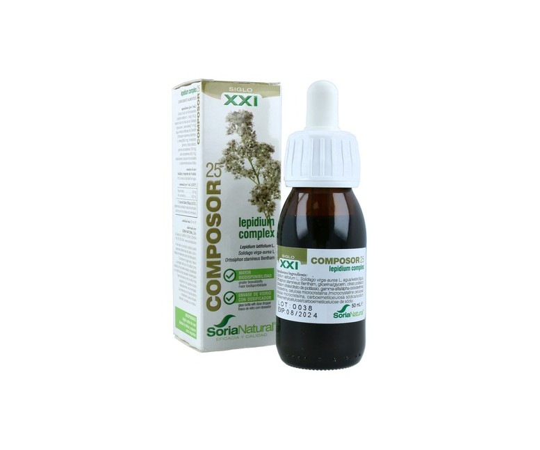 Composor 25 Fórmula XXI 50 ml Soria Natural