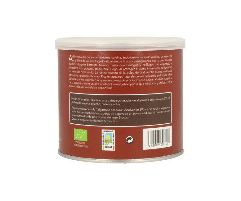 Harina Algarroba Bio 250 g de polvo Biocop