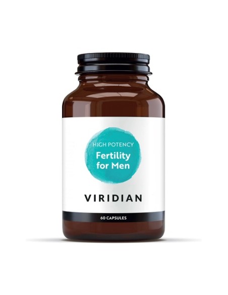 Fertility para hombres 60 cápsulas vegetales Viridian
