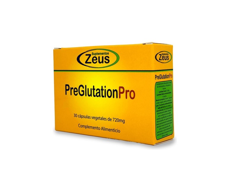 Preglutationpro 30 cápsulas vegetales de 720mg Zeus