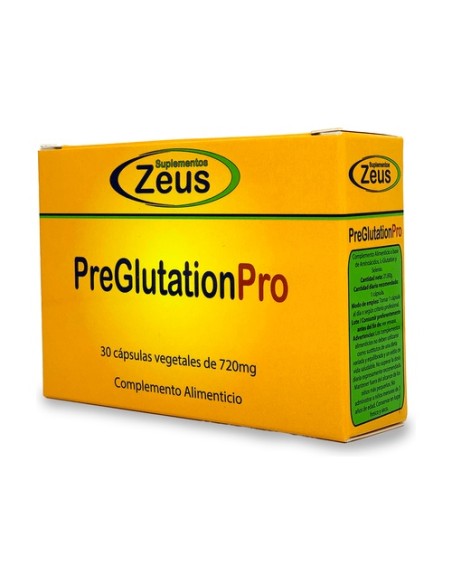 Preglutationpro 30 cápsulas vegetales de 720mg Zeus