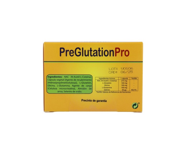 Preglutationpro 30 cápsulas vegetales de 720mg Zeus