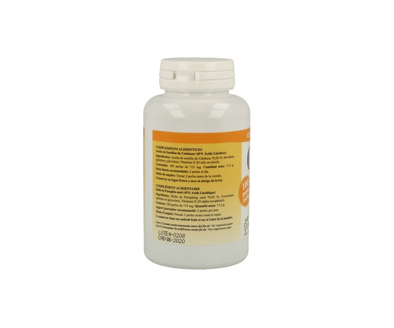 Cucurpol Aceite de Calabaza 100 perlas Plantapol