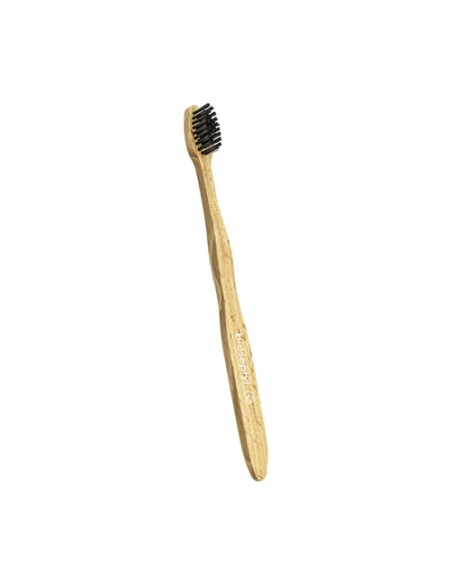 Cepillos de dientes de madera para adultos mediano blanco 1 unidad Bioseptyl