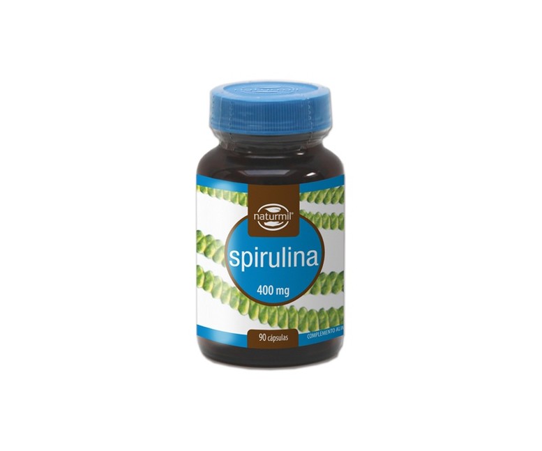 Espirulina 90 cápsulas Naturmil