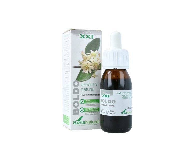 Extracto de Boldo (Fórmula XXI) 50 ml Soria Natural