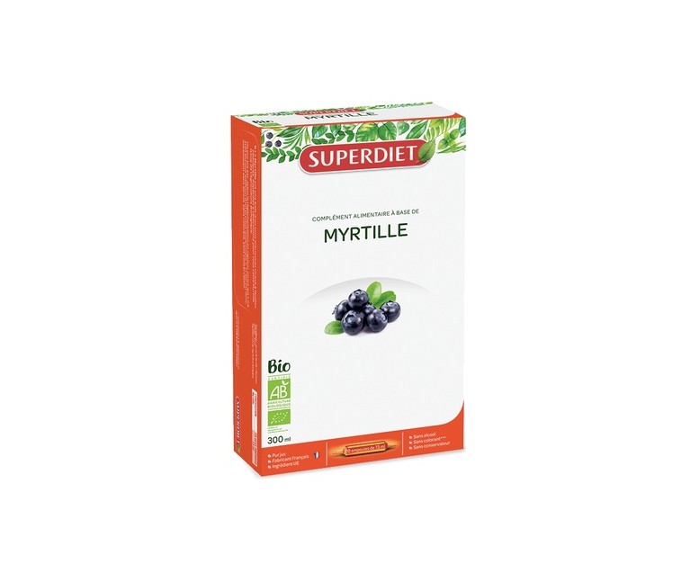 Arándano Negro Bio (Mirtilo) 20 ampollas de 15ml Superdiet