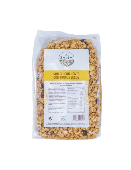 Crunchy granola frutos secos 375 g Int-Salim