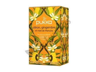 Infusión jengibre & limón & miel manuka