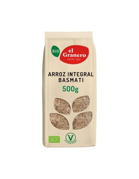 Arroz Integral Basmati Bio 500 g El Granero Integral